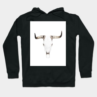 Skull print, Bull print, Scandinavian print, Scandinavian, Trendy print, Styled, Scandinavian art, Modern art, Wall art, Print, Minimalistic, Modern Hoodie